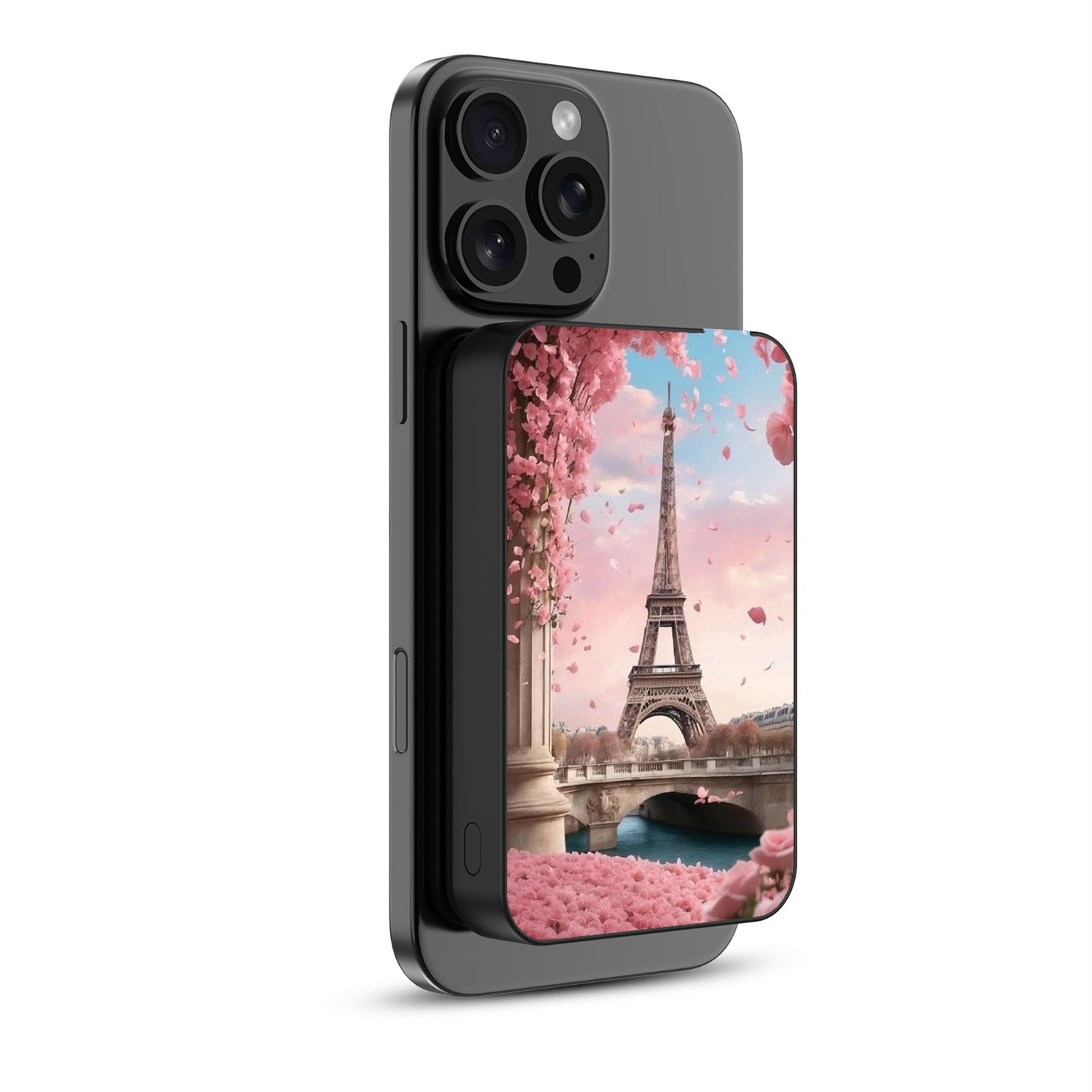 MyBat Design Lab 10000mAh Magnetic Wireless Power Bank - Black - Paris In Bloom - MPBBAT141-BK-183-2.jpg