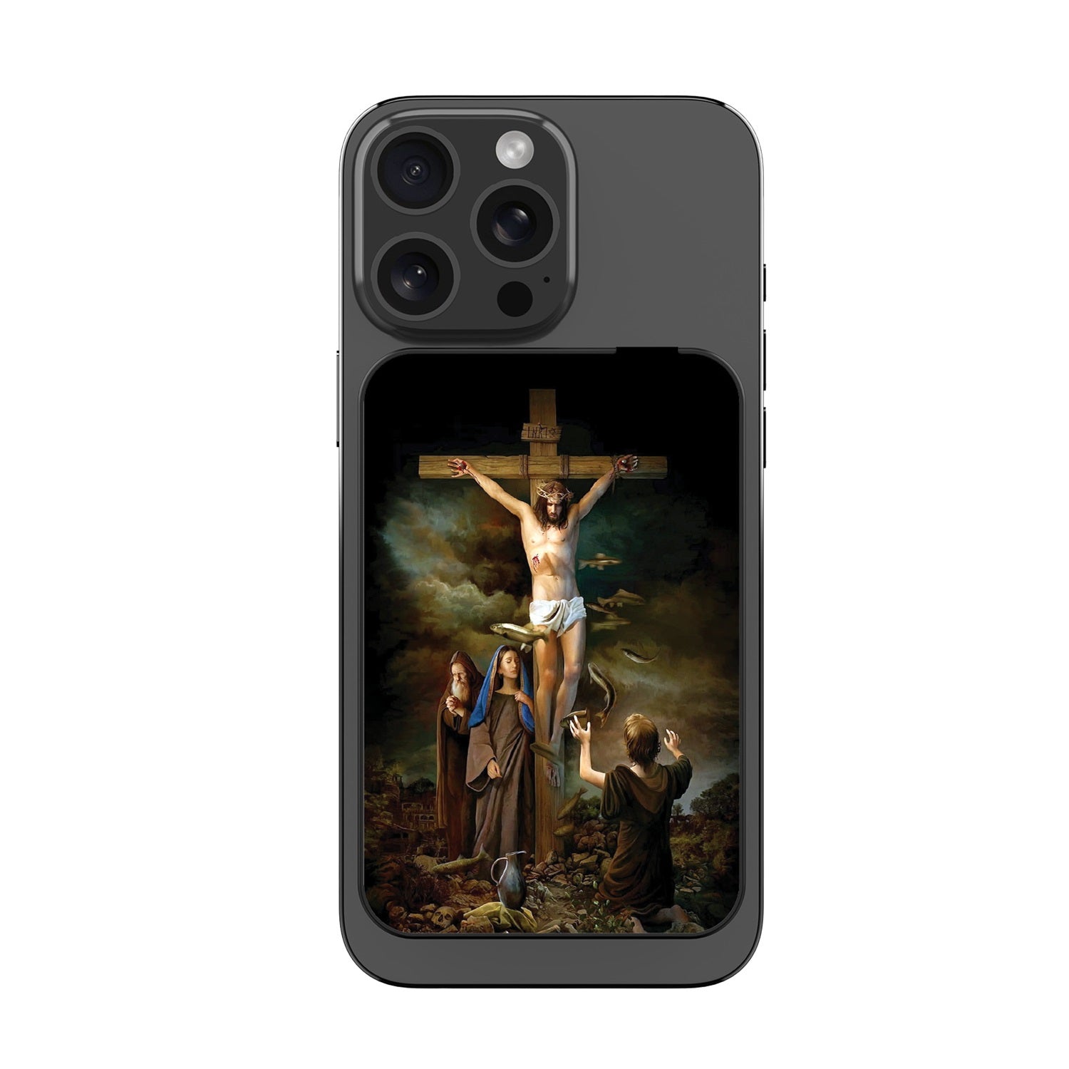 MyBat Design Lab 10000mAh Magnetic Wireless Power Bank - Black - Jesus on the Cross - MPBBAT141-BK-197-3.jpg