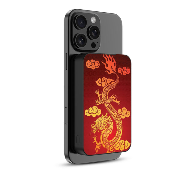 MyBat Design Lab 10000mAh Magnetic Wireless Power Bank - Black - Golden Dragon - MPBBAT141-BK-213-2.jpg
