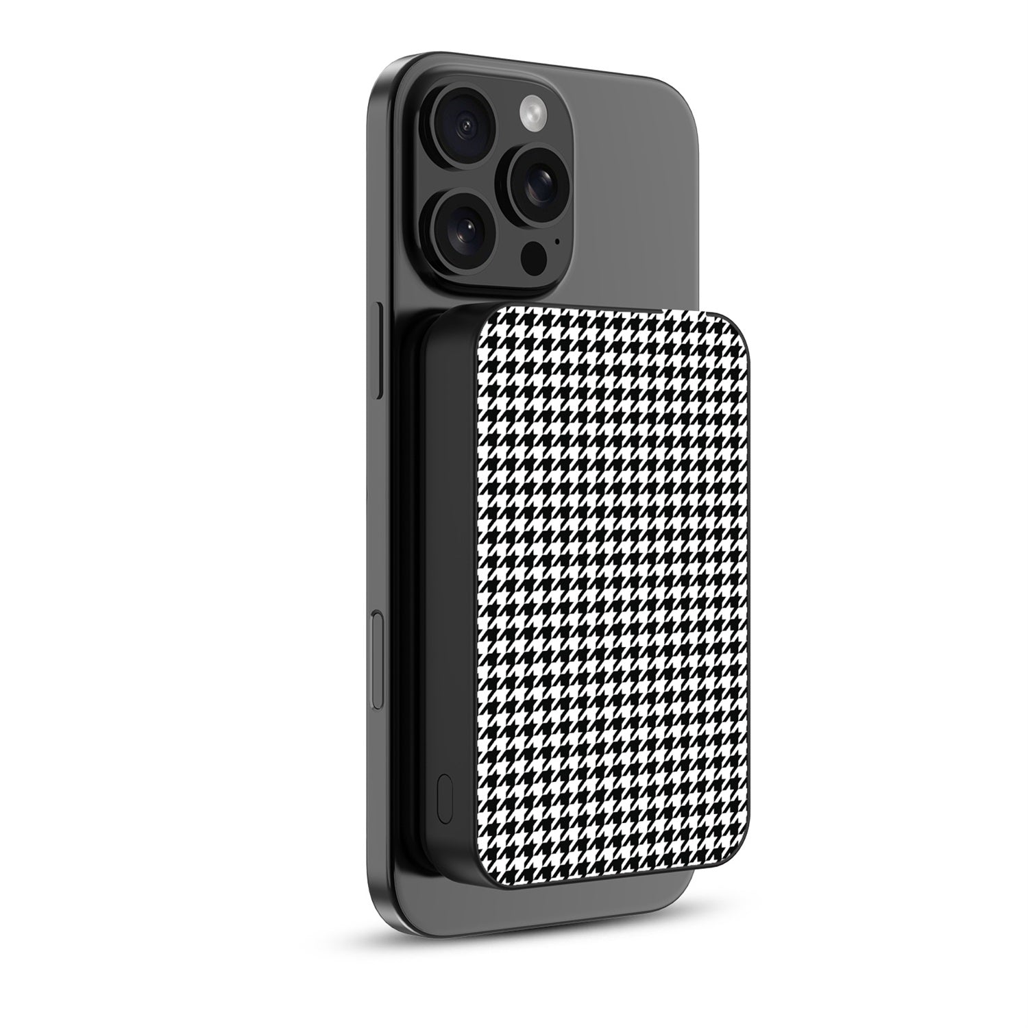 MyBat Design Lab 10000mAh Magnetic Wireless Power Bank - Black - Classic Houndstooth - MPBBAT141-BK-215-2.jpg