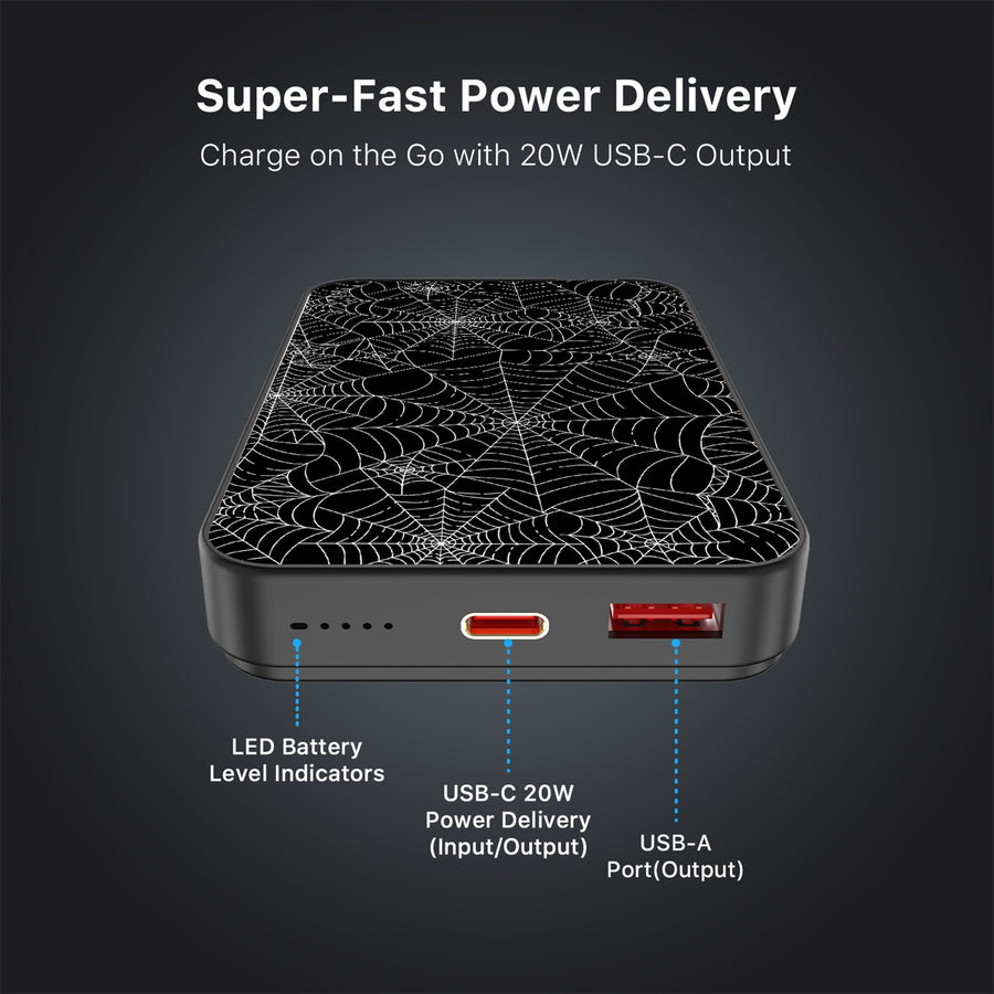 MyBat Design Lab 10000mAh Magnetic Wireless Power Bank - Spider Web - MPBBAT141-BK-217-7.jpg