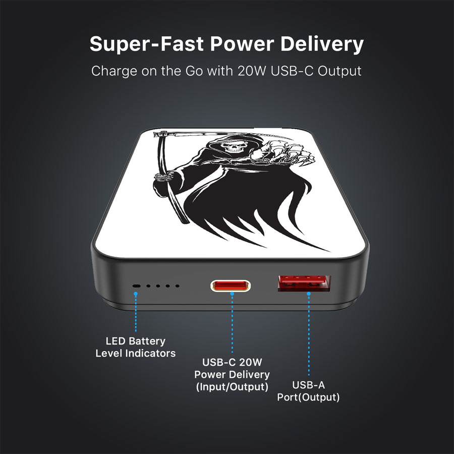 MyBat Design Lab 10000mAh Magnetic Wireless Power Bank - Black - Grim Reaper - MPBBAT141-BK-240-7.jpg
