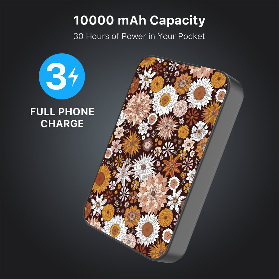 MyBat Design Lab 10000mAh Magnetic Wireless Power Bank - Black - Autumn Florals - MPBBAT141-BK-243-8.jpg