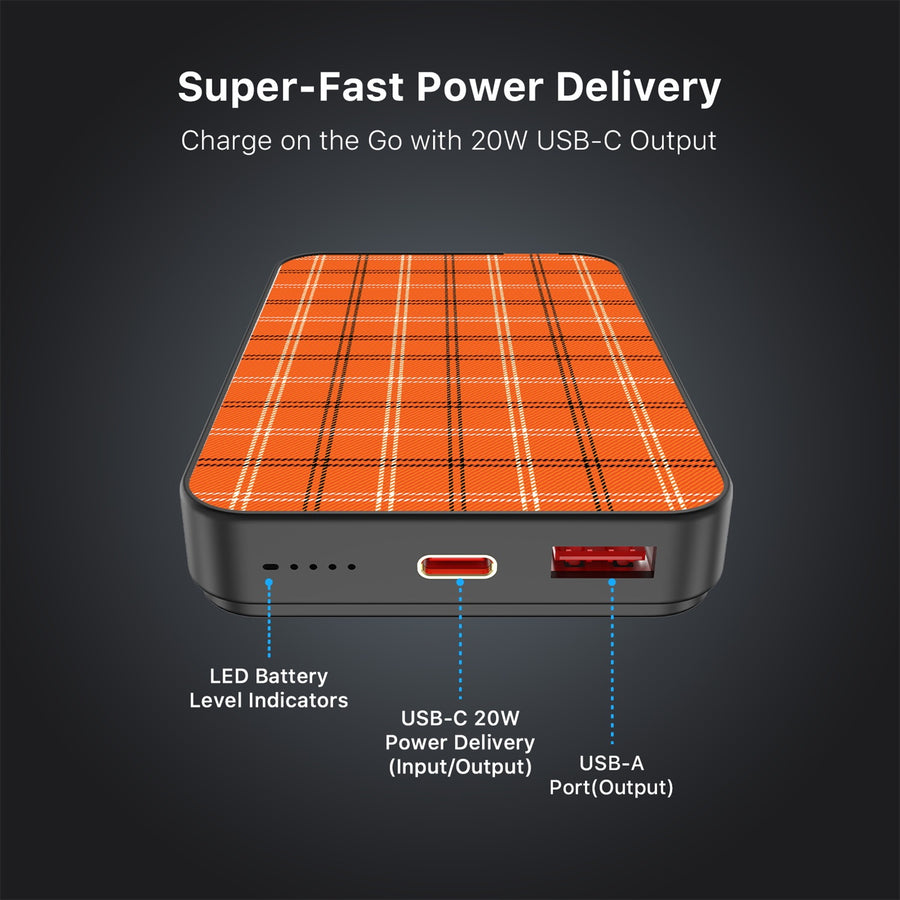 MyBat Design Lab 10000mAh Magnetic Wireless Power Bank - Pumpkin Plaid - MPBBAT141-BK-244-7.jpg