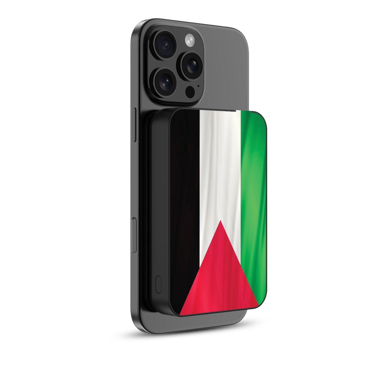 MyBat Design Lab 10000mAh Magnetic Wireless Power Bank - Black - Palestine Flag - MPBBAT141-BK-306-2.jpg