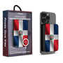 MyBat Design Lab 10000mAh Magnetic Wireless Power Bank - Black - Dominican Republic Flag