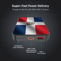MyBat Design Lab 10000mAh Magnetic Wireless Power Bank - Black - Dominican Republic Flag - MPBBAT141-BK-307-7.jpg