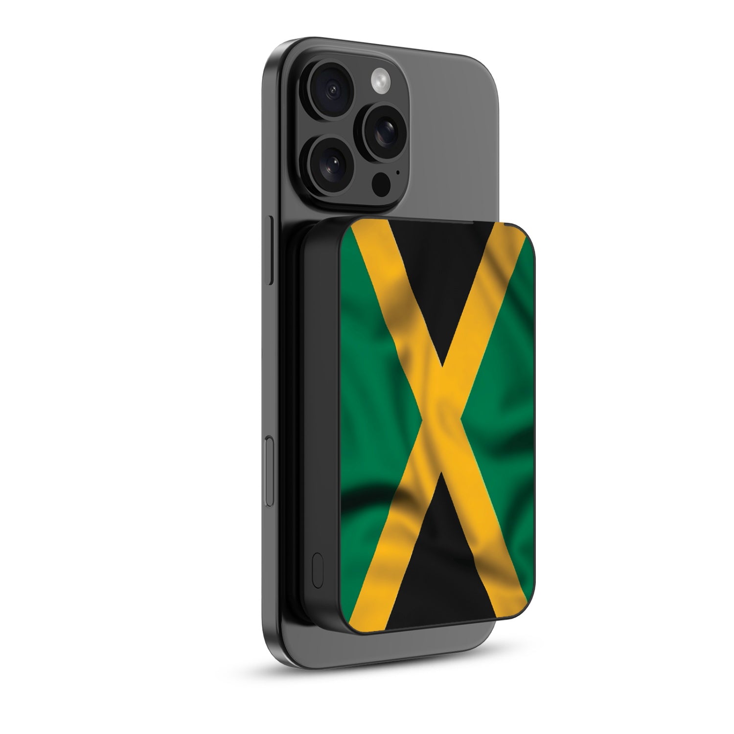 MyBat Design Lab 10000mAh Magnetic Wireless Power Bank - Black - Jamaica Flag - MPBBAT141-BK-310-2.jpg