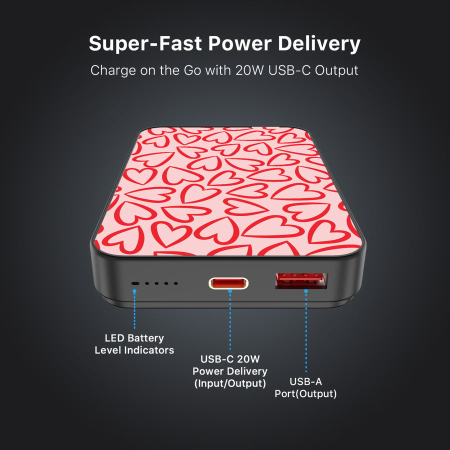 MyBat Design Lab 10000mAh Magnetic Wireless Power Bank - Black - Endless Hearts - MPBBAT141-BK-338-7.jpg