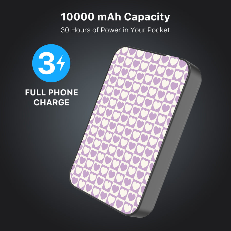 MyBat Design Lab 10000mAh Magnetic Wireless Power Bank - Black - Heart Grid - MPBBAT141-BK-339-8.jpg