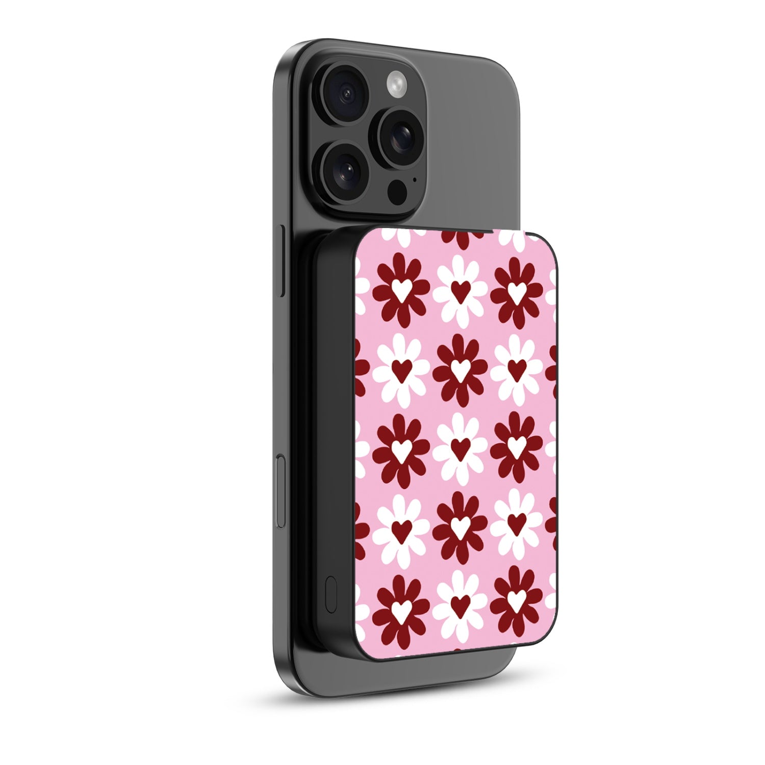 MyBat Design Lab 10000mAh Magnetic Wireless Power Bank - Black - Love in Bloom - MPBBAT141-BK-341-2.jpg