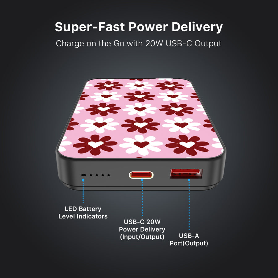MyBat Design Lab 10000mAh Magnetic Wireless Power Bank - Black - Love in Bloom - MPBBAT141-BK-341-7.jpg