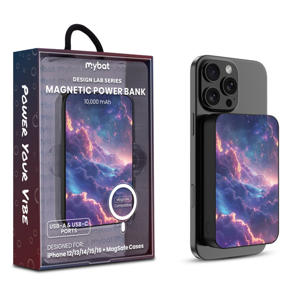 MyBat Design Lab 10000mAh Magnetic Wireless Power Bank - Black - Galaxy Clouds - MPBBAT141-BK-345-1.jpg