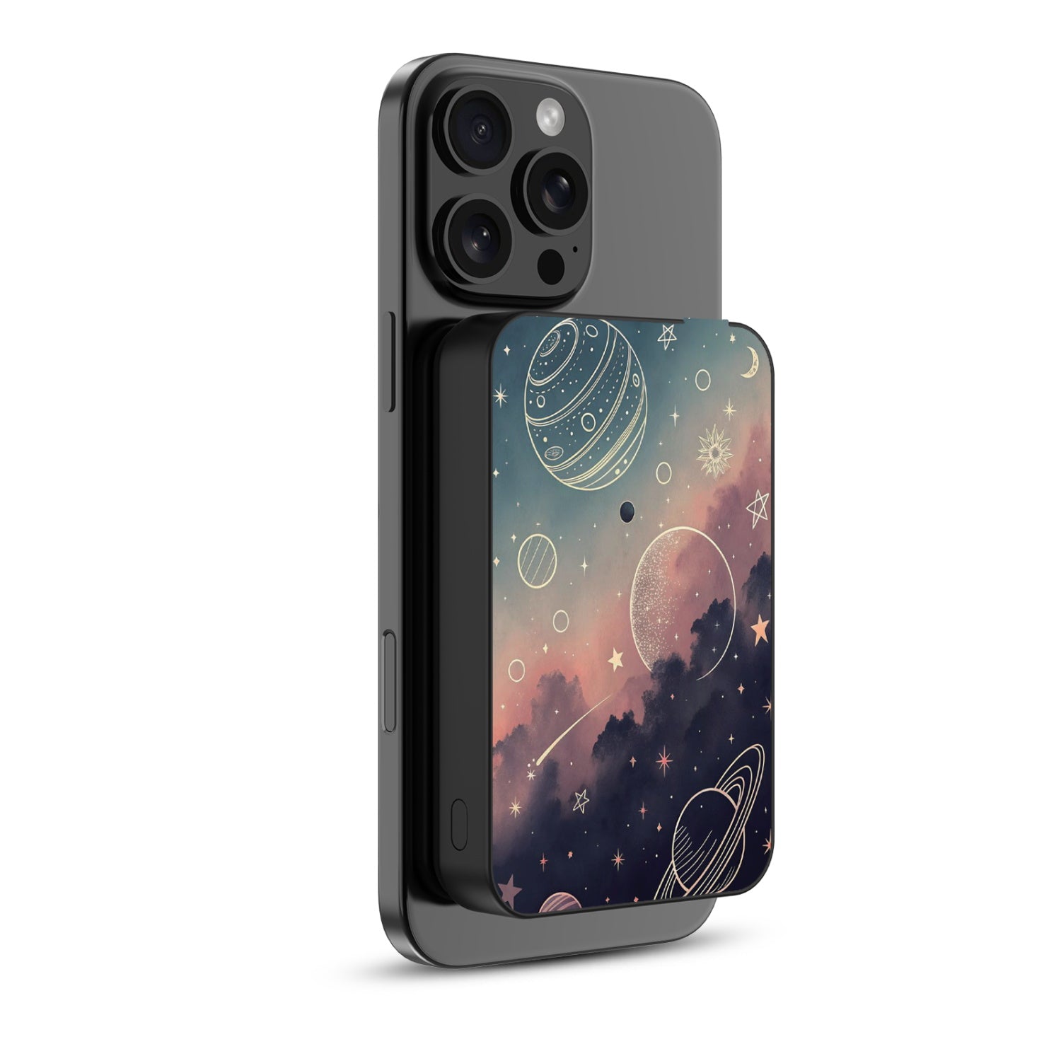 MyBat Design Lab 10000mAh Magnetic Wireless Power Bank - Black - Planets and Stars - MPBBAT141-BK-356-2.jpg