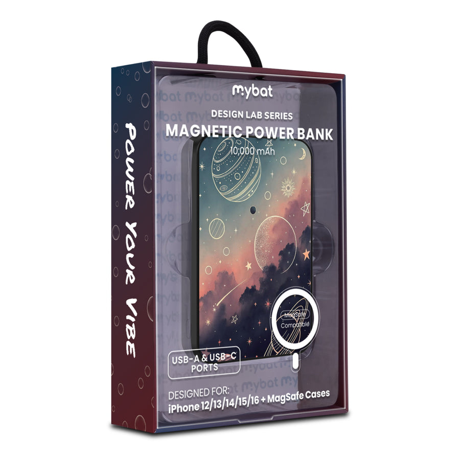 MyBat Design Lab 10000mAh Magnetic Wireless Power Bank - Black - Planets and Stars - MPBBAT141-BK-356-9.jpg