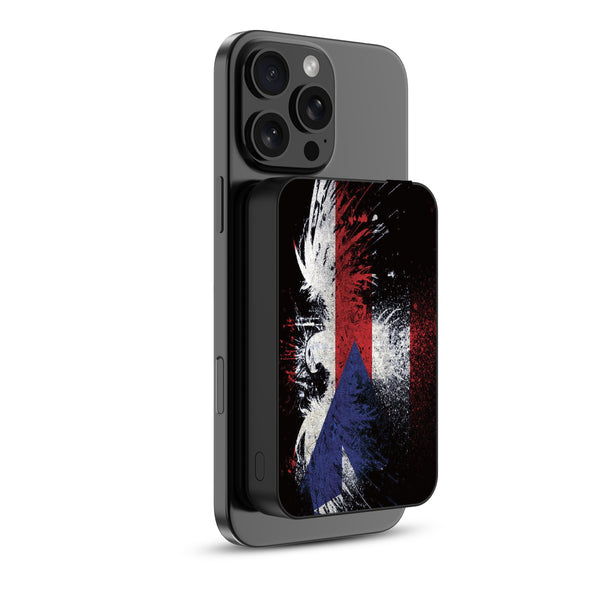 MyBat Design Lab 10000mAh Magnetic Wireless Power Bank - Black - Puerto Rico Eagle Flag - MPBBAT141-BK-359-2.jpg