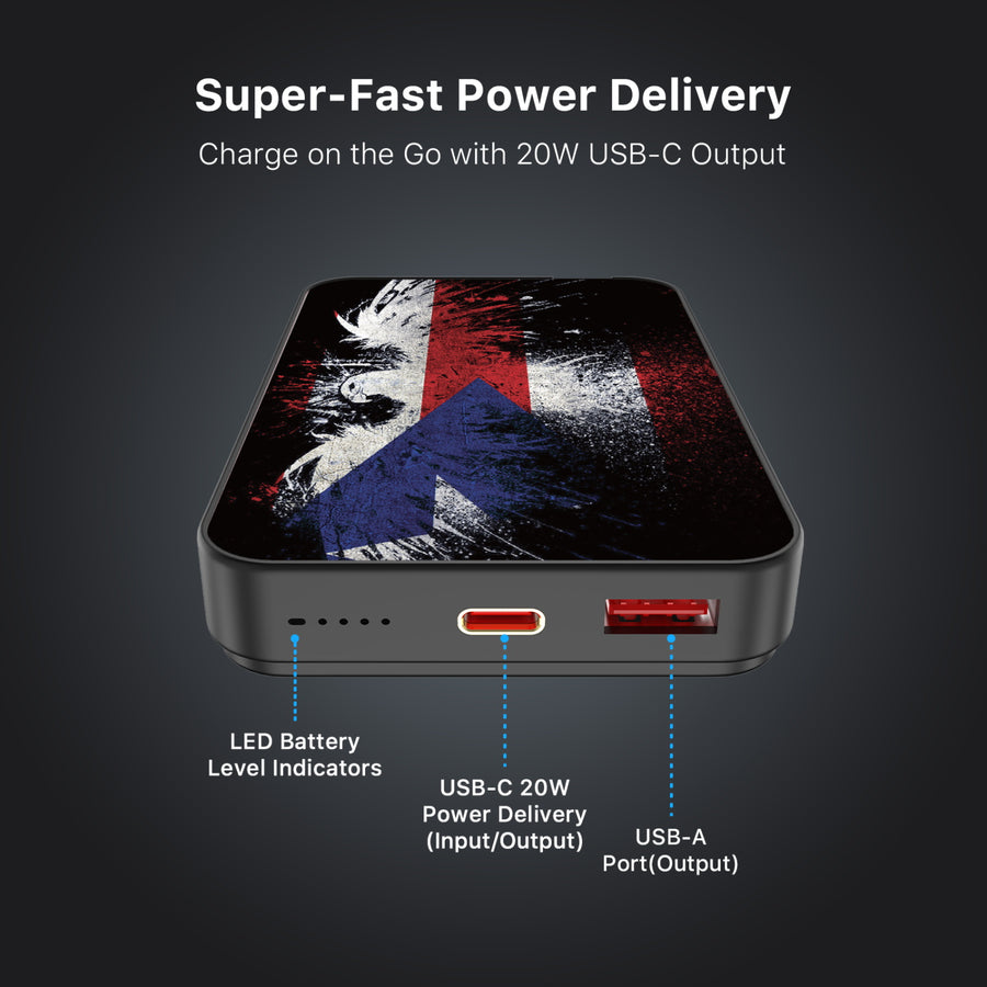 MyBat Design Lab 10000mAh Magnetic Wireless Power Bank - Black - Puerto Rico Eagle Flag - MPBBAT141-BK-359-7.jpg