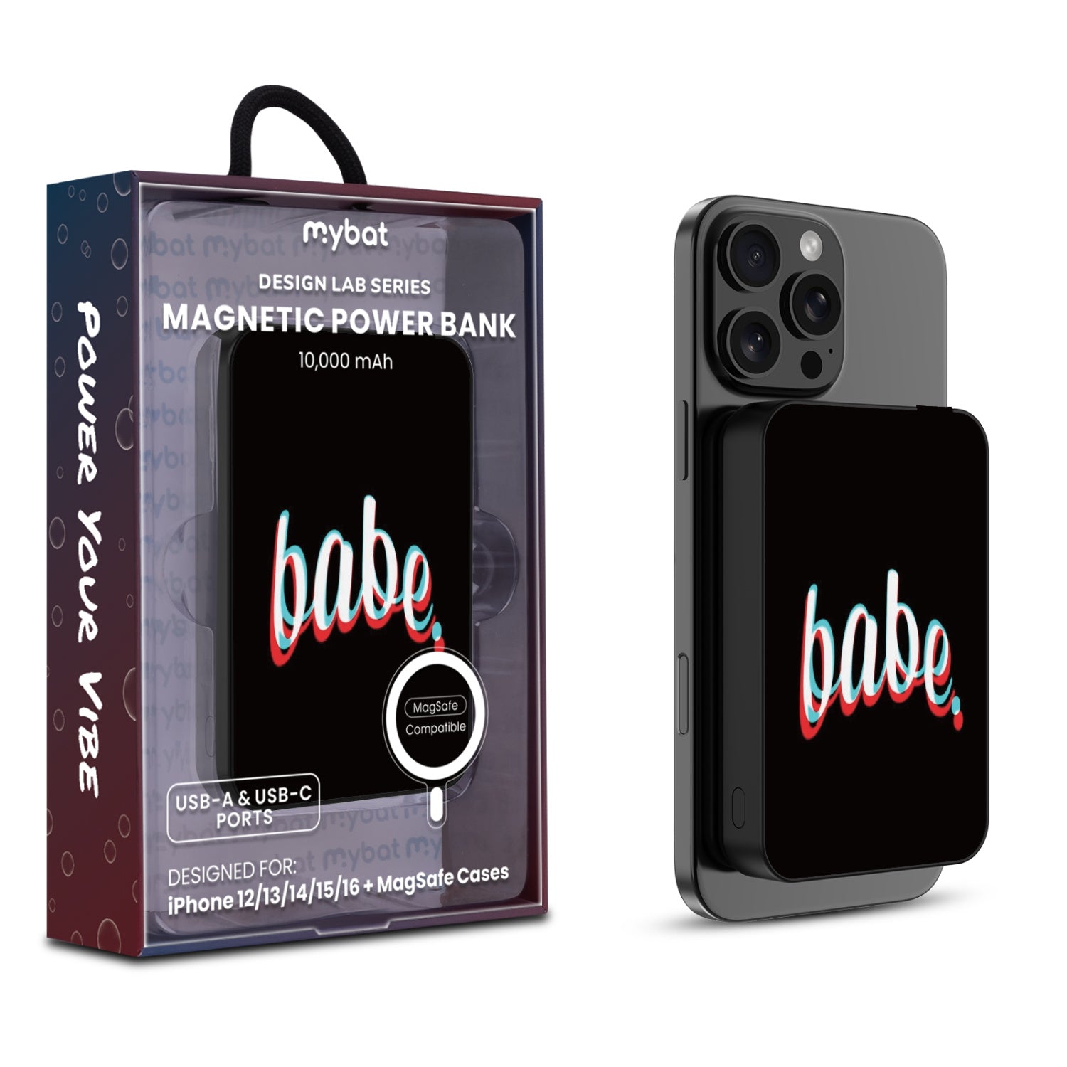 MyBat Design Lab 10000mAh Magnetic Wireless Power Bank - Black - Babe - MPBBAT141-BK-369-1.jpg