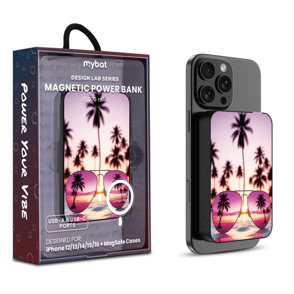 MyBat Design Lab 10000mAh Magnetic Wireless Power Bank - Black - California Sunset - MPBBAT141-BK-385-1.jpg
