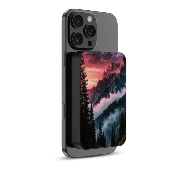 MyBat Design Lab 10000mAh Magnetic Wireless Power Bank - Black - Morning Nature - MPBBAT141-BK-387-2.jpg