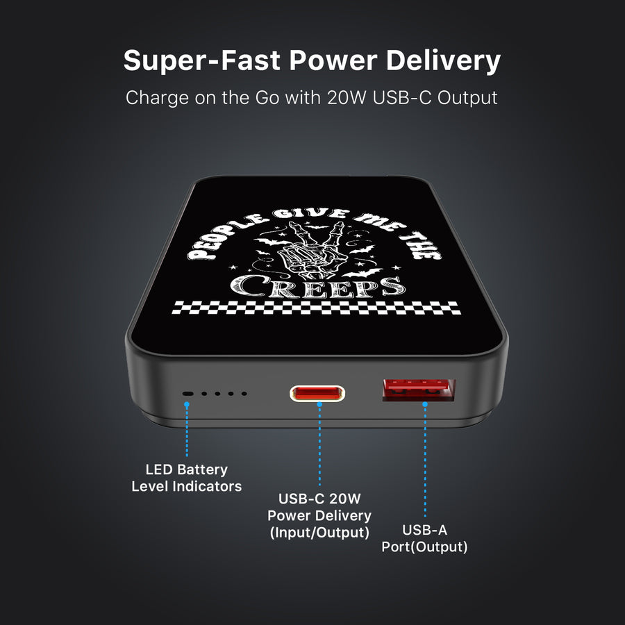 MyBat Design Lab 10000mAh Magnetic Wireless Power Bank - Black - The Creeps - MPBBAT141-BK-398-7.jpg
