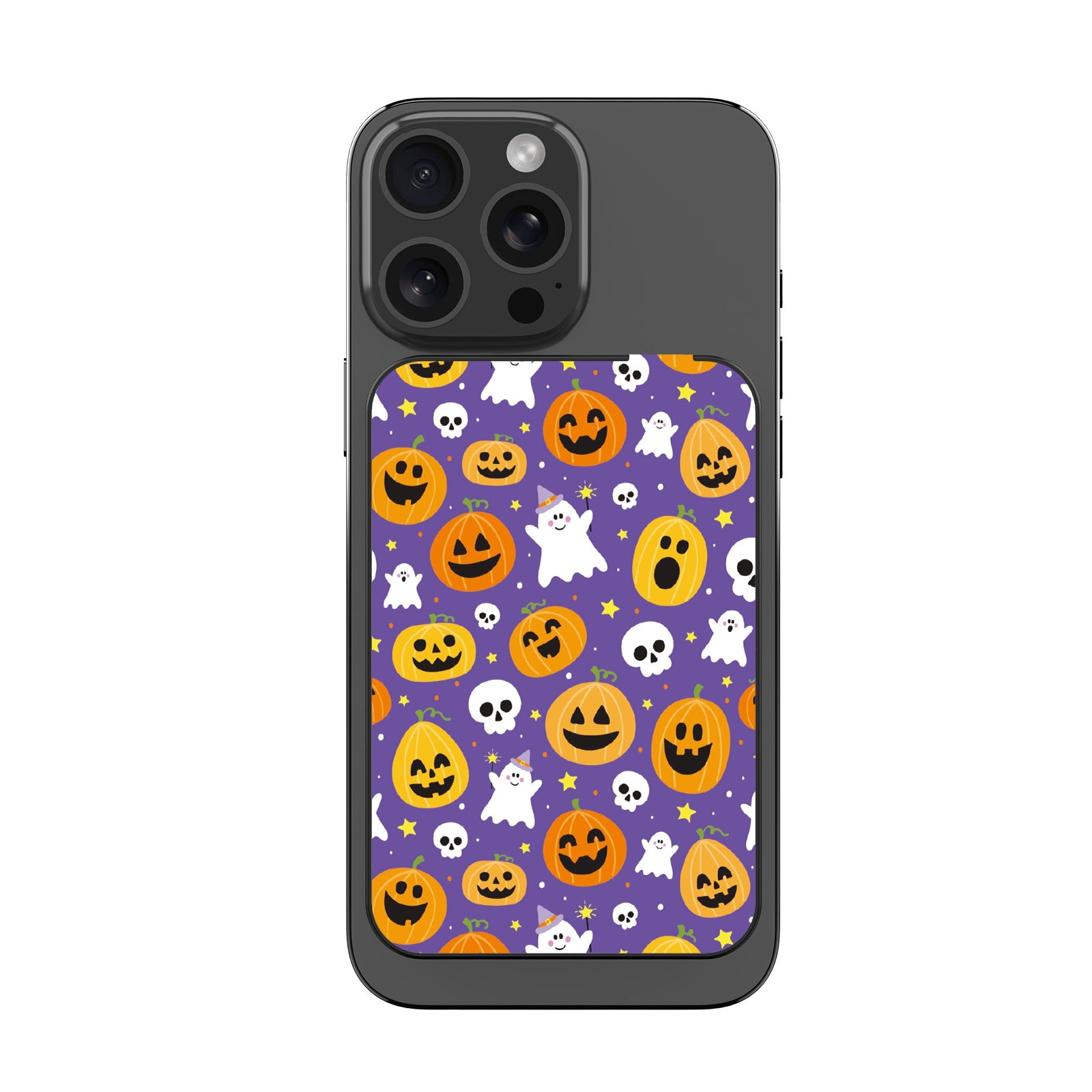 MyBat Design Lab 10000mAh Magnetic Wireless Power Bank - Black - Pumpkin Party - MPBBAT141-BK-404-3.jpg
