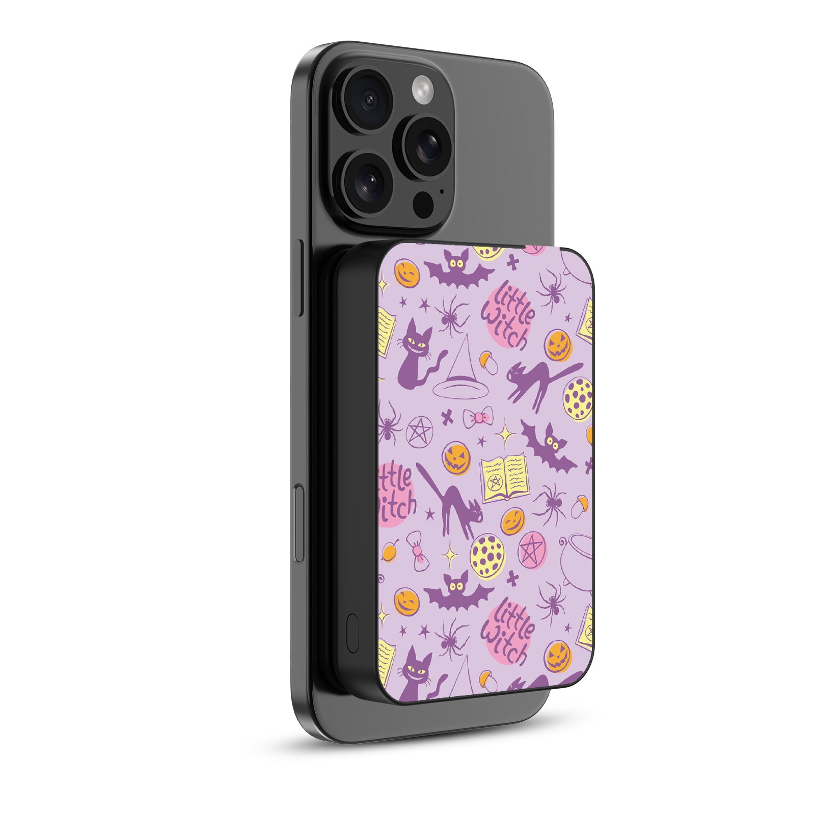 MyBat Design Lab 10000mAh Magnetic Wireless Power Bank - Black - Little Witch - MPBBAT141-BK-413-2.jpg