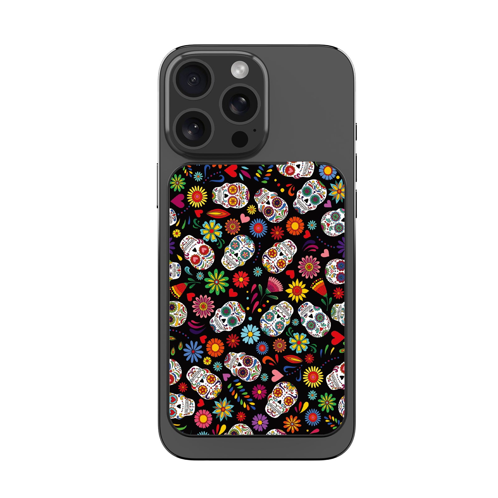 MyBat Design Lab 10000mAh Magnetic Wireless Power Bank - Black - Fiesta Skulls - MPBBAT141-BK-421-3.jpg