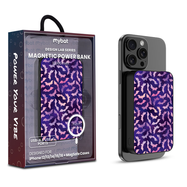 MyBat Design Lab 10000mAh Magnetic Wireless Power Bank - Black - Twilight Bats - MPBBAT141-BK-422-1.jpg
