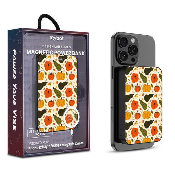 MyBat Design Lab 10000mAh Magnetic Wireless Power Bank - Black - Harvest Gourds - MPBBAT141-BK-430-1.jpg