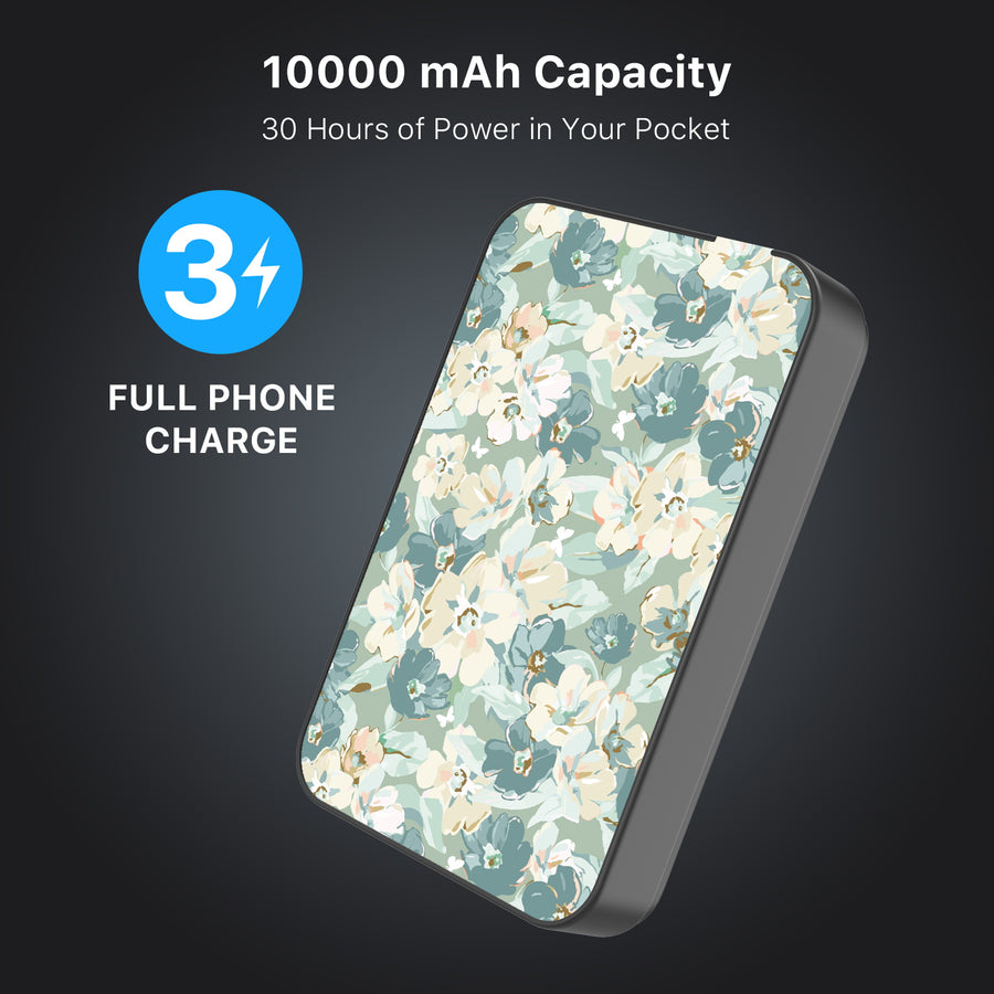 MyBat Design Lab 10000mAh Magnetic Wireless Power Bank - Black - Vintage Garden - MPBBAT141-BK-432-8.jpg