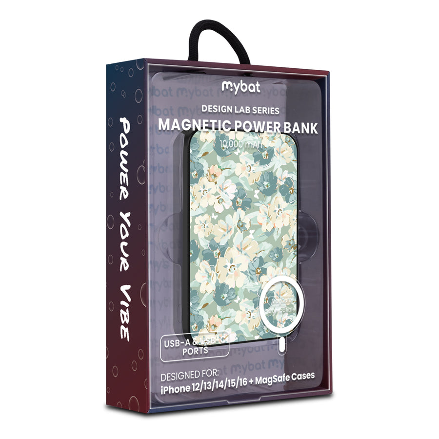MyBat Design Lab 10000mAh Magnetic Wireless Power Bank - Black - Vintage Garden - MPBBAT141-BK-432-9.jpg