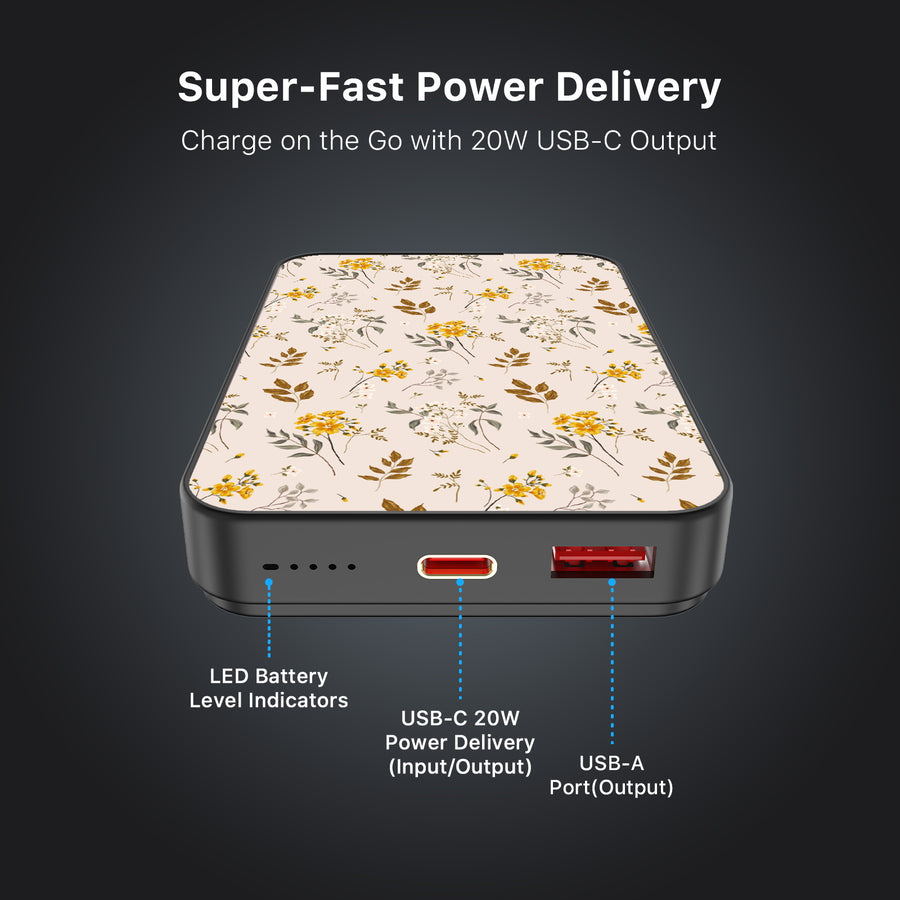 MyBat Design Lab 10000mAh Magnetic Wireless Power Bank - Black - Ditsy Botanical - MPBBAT141-BK-433-7.jpg