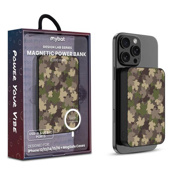 MyBat Design Lab 10000mAh Magnetic Wireless Power Bank - Black - Leaf Camo - MPBBAT141-BK-445-1.jpg
