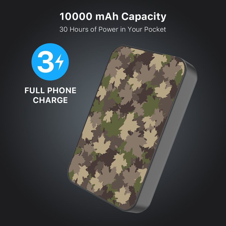 MyBat Design Lab 10000mAh Magnetic Wireless Power Bank - Black - Leaf Camo - MPBBAT141-BK-445-8.jpg