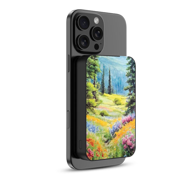 MyBat Design Lab 10000mAh Magnetic Wireless Power Bank - Black - Nature's Canvas - MPBBAT141-BK-468-2.jpg