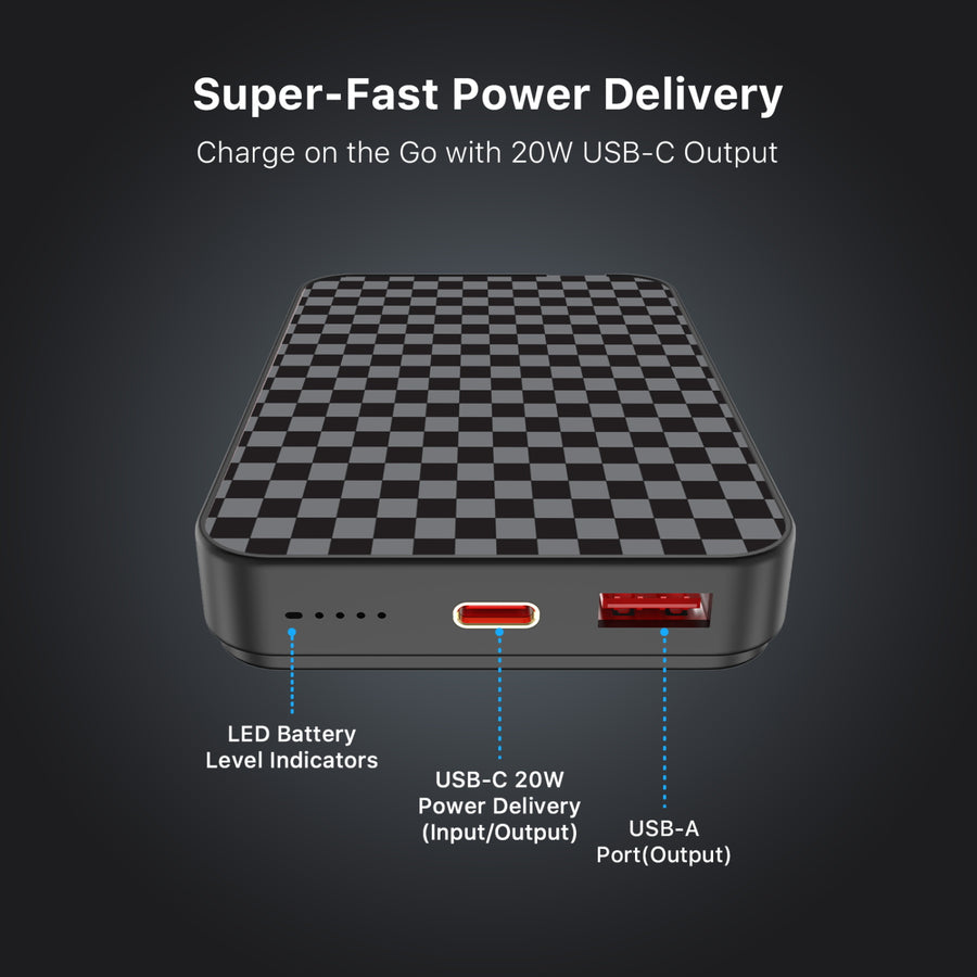 MyBat Design Lab 10000mAh Magnetic Wireless Power Bank - Black - Tuxedo Check - MPBBAT141-BK-477-7.jpg