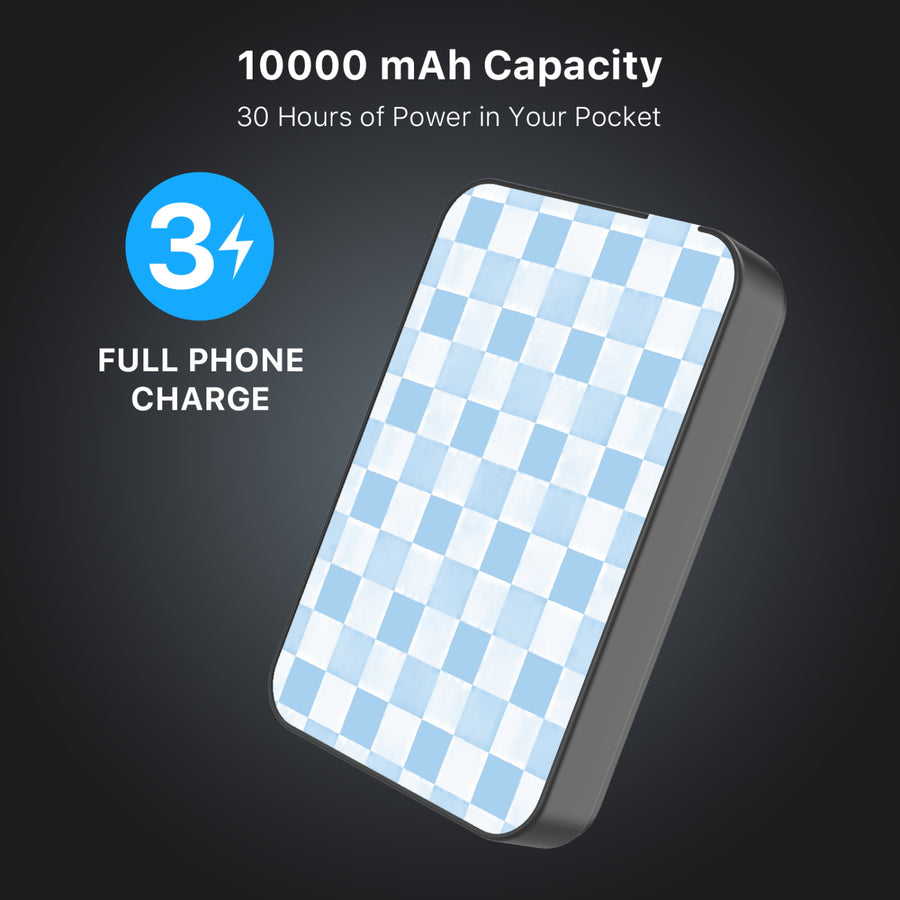 MyBat Design Lab 10000mAh Magnetic Wireless Power Bank - Black - Sky Blue Check - MPBBAT141-BK-478-8.jpg
