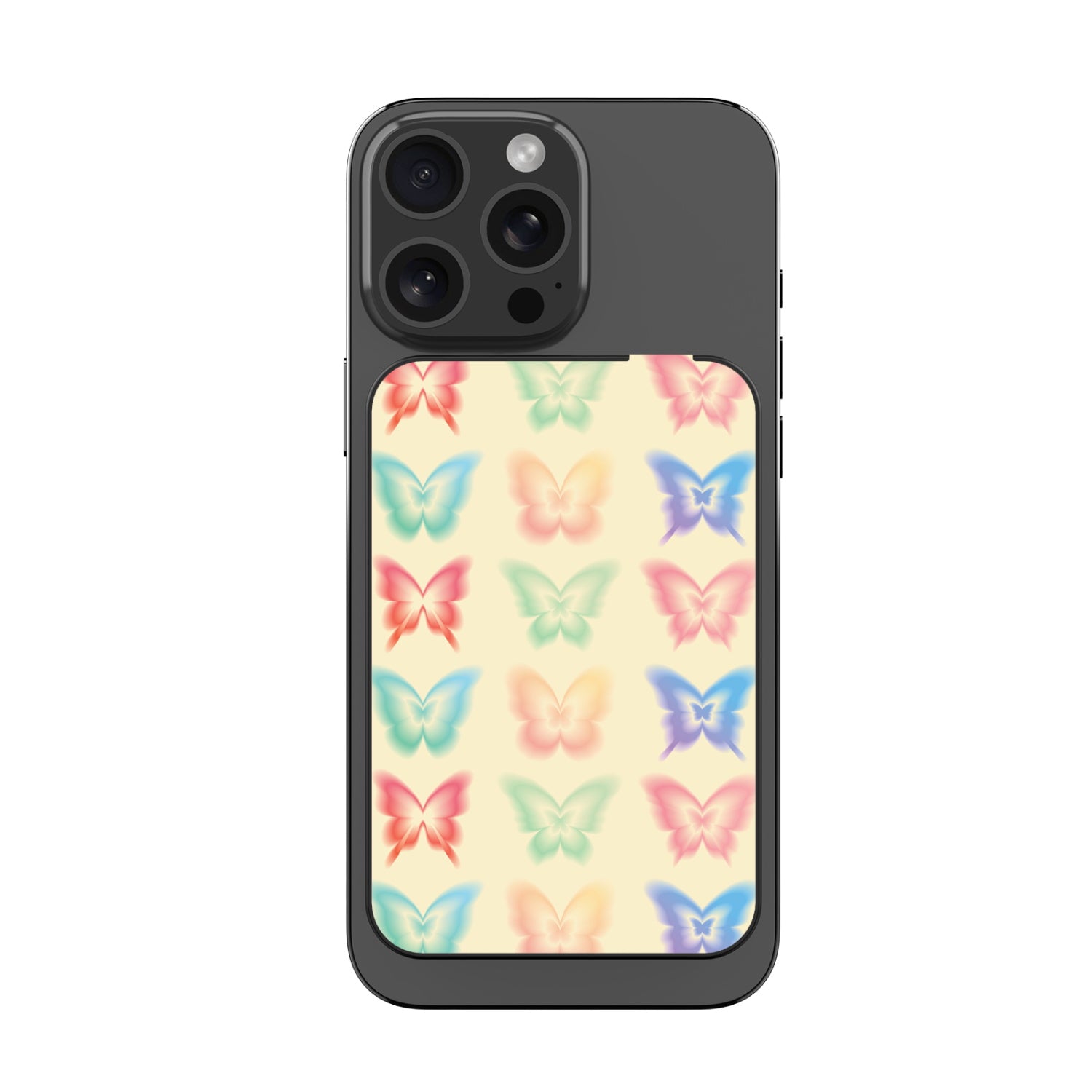MyBat Design Lab 10000mAh Magnetic Wireless Power Bank - Black - Technicolor Butterflies - MPBBAT141-BK-487-3.jpg
