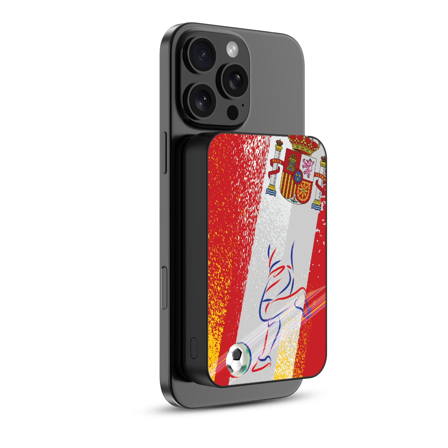 MyBat Design Lab 10000mAh Magnetic Wireless Power Bank - Black – Spain Soccer - MPBBAT141-BK-515-2.jpg