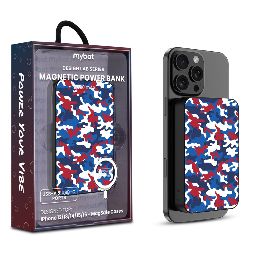 MyBat Design Lab 10000mAh Magnetic Wireless Power Bank - Black – Patriot Camo - MPBBAT141-BK-521.JPG