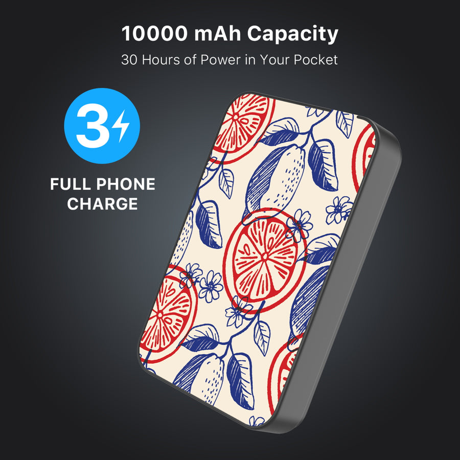 MyBat Design Lab 10000mAh Magnetic Wireless Power Bank - Black – Summer Citrus - MPBBAT141-BK-526-7.JPG