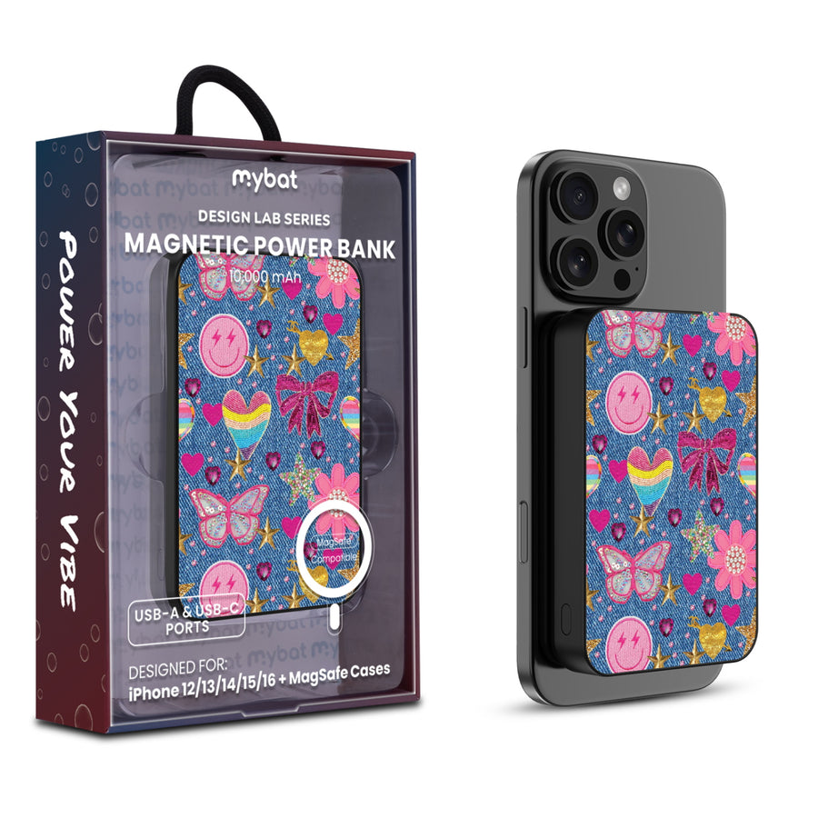 MyBat Design Lab 10000mAh Magnetic Wireless Power Bank - Black – Denim Daze - MPBBAT141-BK-528.JPG