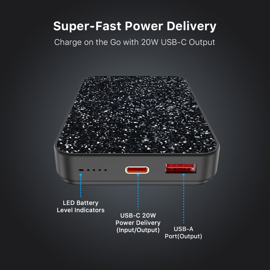 MyBat Design Lab 10000mAh Magnetic Wireless Power Bank – Black / Black Rhinestone - MPBBAT141-D01-7.jpg