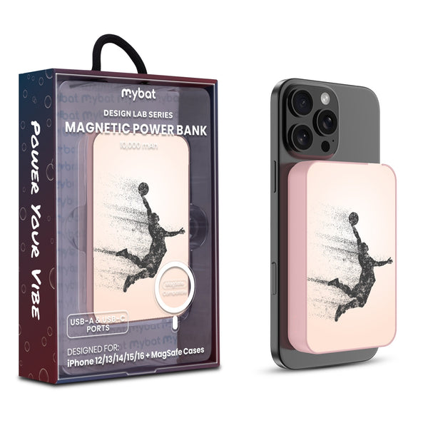 MyBat Design Lab 10000mAh Magnetic Wireless Power Bank - Pink - Slam Dunk - MPBBAT143-PK-091-1.jpg