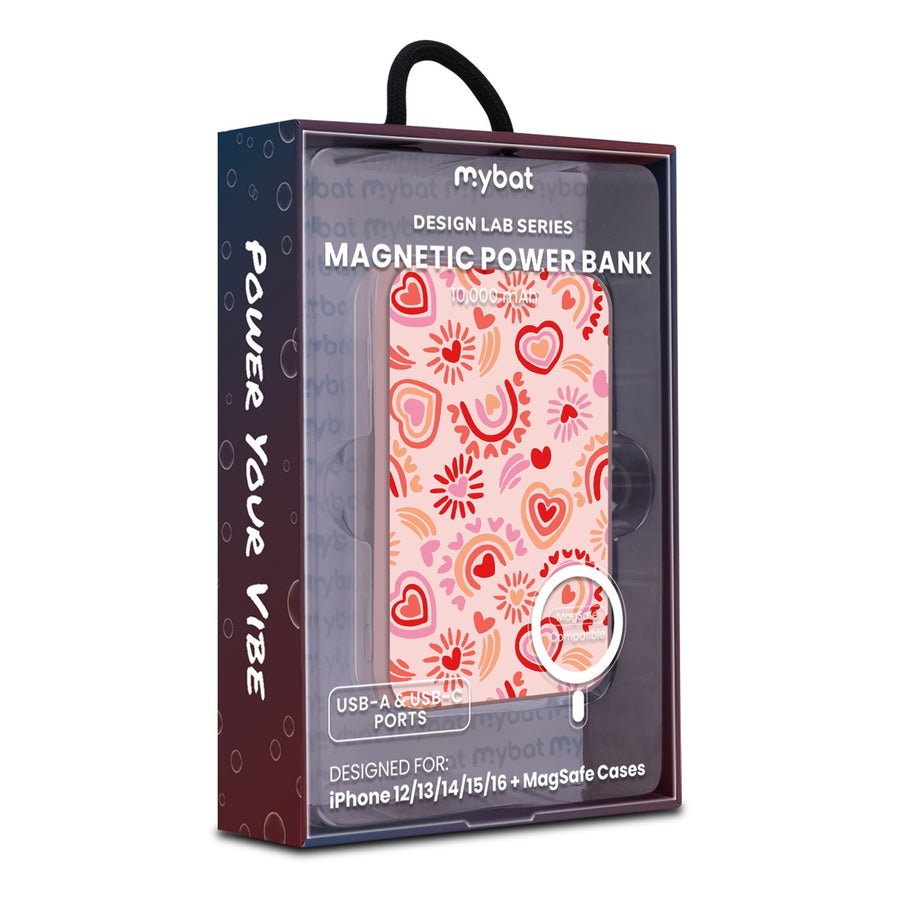 MyBat Design Lab 10000mAh Magnetic Wireless Power Bank - Pink - Beaming Love - MPBBAT143-PK-095-9.jpg