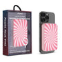 MyBat Design Lab 10000mAh Magnetic Wireless Power Bank - Pink - Candy Swirl