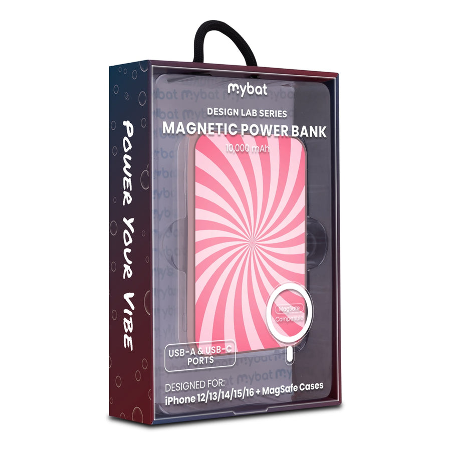 MyBat Design Lab 10000mAh Magnetic Wireless Power Bank - Pink - Candy Swirl - MPBBAT143-PK-104-9.jpg