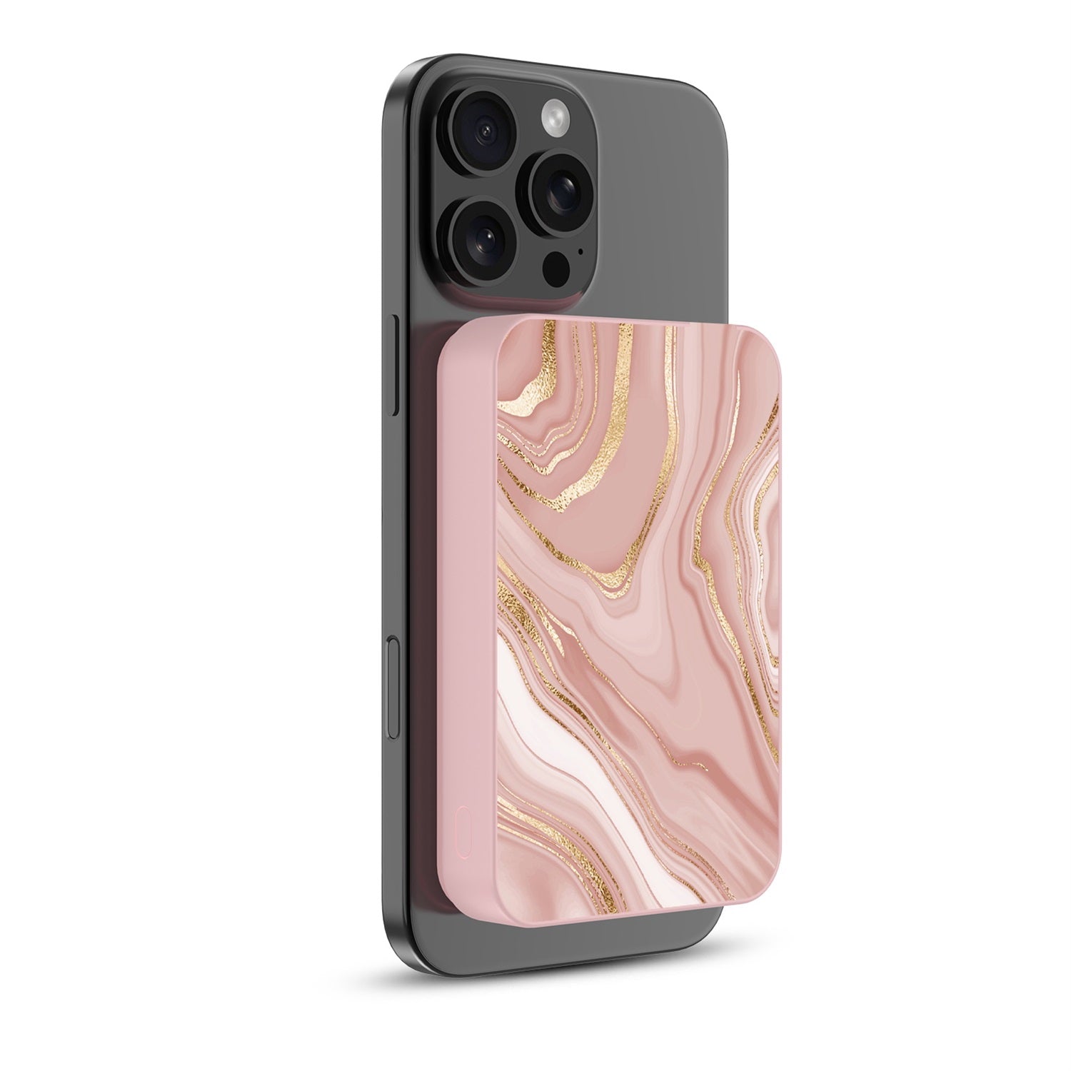 MyBat Design Lab 10000mAh Magnetic Wireless Power Bank - Pink - Pink Marble - MPBBAT143-PK-107-2.jpg