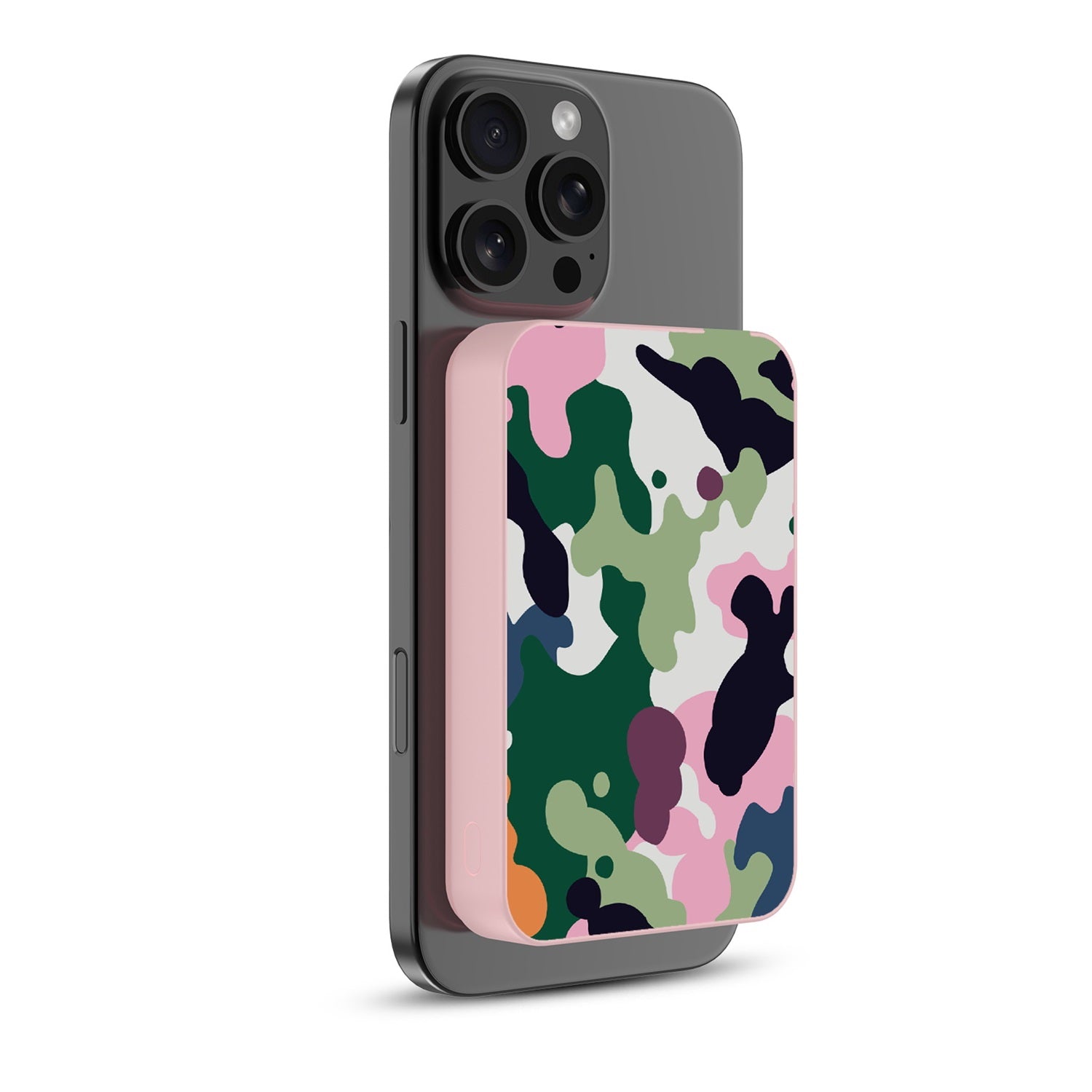 MyBat Design Lab 10000mAh Magnetic Wireless Power Bank - Pink - Multicolor Camouflage - MPBBAT143-PK-121-2.jpg